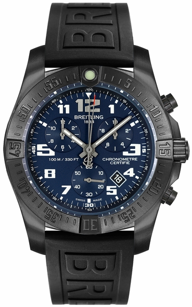 pre owned Breitling V7333010 / C939 / 152S / M20SS. 1 Chronospace Evo Night Mission watches